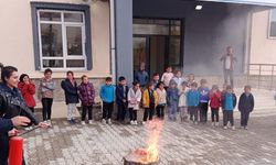Besni Cumhuriyet İlkokulu’nda Yangın Bilgilendirmesi Yapıldı