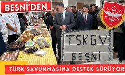 Besni'den Türk Savunmasına Destek Sürüyor!