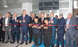 Cizre'de yapımı tamamlanan taziyeevi açıldı