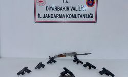 Diyarbakır'da Operasyonda silah ve mühimmat ele geçirildi