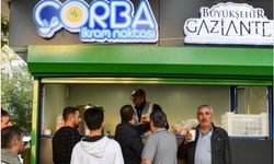 Gaziantep'te 39 Noktada Sıcak Çorba İkramı