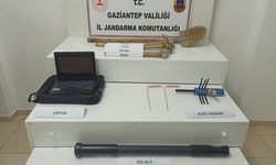 Gaziantep'te kaçak kazı yapan 9 kişi suçüstü yakalandı