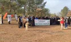 Gazihandede Mesire Alanı'nda, kuş gözlem ve doğa yürüyüşü etkinliği yapıldı