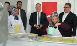 İl Müdürü Tosun'dan Samsat Çöreği Üretim Tesisi'ne inceleme ziyareti