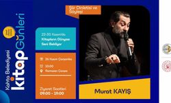 Kahta Kitap Günleri’nde Murat Kayış Okurlarla Buluşacak