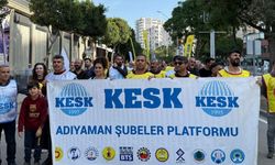KESK Adıyaman, Adana mitinginde taleplerini dile getirdi
