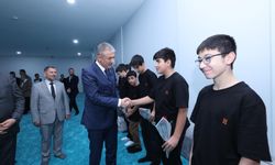 Vali Akkoyun, Kur'an Kursu'nu Ziyaret Etti