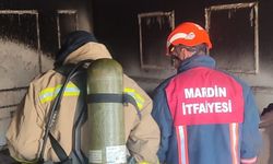 Mardin'de bir evde çıkan yangın söndürüldü