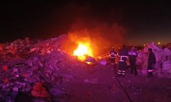 Mardin'de hurdalık alanda çıkan yangın söndürüldü