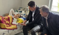 Milletvekili İshak Şan SMA hastasını ziyaret etti
