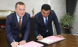 Nizip ile Kırgızistan'ın Narın Belediyesi arasında 'kardeş şehir' protokolü imzalandı