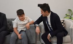 Nusaybin Kaymakamından DMD hastası çocuğa sürpriz