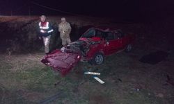 Otomobil şarampole devrildi: 1 ölü