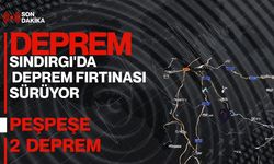 Sındırgı'da Deprem Fırtınası sürüyor peşpeşe 2 deprem