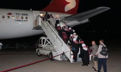 Şırnak'tan ikinci umre seferi yapıldı