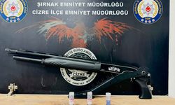 Şırnak'ta bir eve pompalı tüfekle ateş açan şüpheli yakalandı