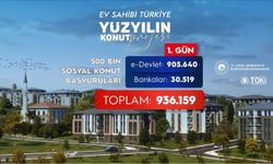 Yüzyılın Konut Projesi'ne ilk günde 936 bin 159 başvuru