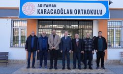 Adıyaman İl Millî Eğitim Müdüründen Okul Ziyaretleri