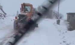 Adıyaman Karayolları Ekipleri Karla Mücadeleyi Sürdürüyor