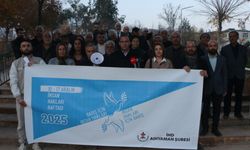 Adıyaman'da İHD, Baro ve Emek Platformu'ndan ortak açıklama: 'İnsan haklarının özü barıştır' - Videolu Haber