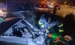 Adıyaman'da iki otomobilin çarpıştığı kazada 5 kişi yaralandı