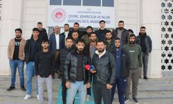 Adıyaman'da köy evlerinde çalışan işçilerden maaş eylemi