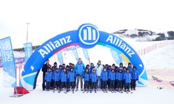 Allianz'dan kız çocuklarına uzun soluklu kayak desteği