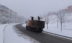 Batman Belediyesi karla mücadele çalışmaları sürdürüyor