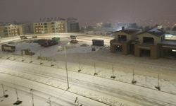 Beklenen Kar Yağdı: Adıyaman Beyaza Büründü