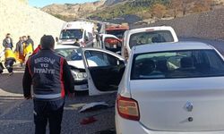 Besni Çevre Yolu'nda zincirleme kaza: 5 yaralı