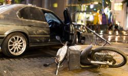 Besni'de otomobil ile motosiklet çarpıştı: 1 yaralı