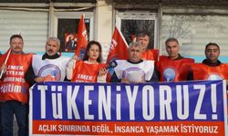Birleşik Kamu-İş Konfederasyonu üyeleri iş bıraktı: 'Açlık sınırında değil, insanca yaşamak istiyoruz'