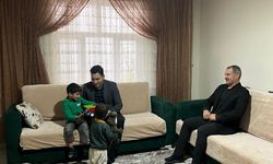 Çermik Kaymakamı Adem Karataş'tan ev ziyareti