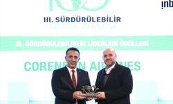 Corendon Airlines'a sürdürülebilirlik ödülü