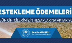 Çiftçilere 1,1 Milyar Liralık Destek Bugün Hesaplarda