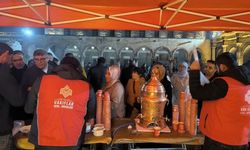 Diyarbakır ve çevre illerde kandil dolayısıyla salep ikramında bulunuldu