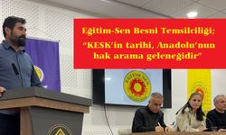Eğitim-Sen Besni Temsilciliğinden KESK’e Kutlama!