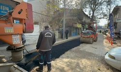 Eskisaray Mahallesi'nde asfalt çalışmaları başladı