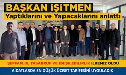 Başkan Hayati İşitmen Yaptıklarını ve Yapacaklarını anlattı