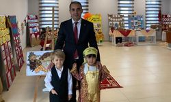 Hastane'nin Anaokul'unda yerli malı haftası sergisi açıldı