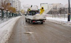 Kahta Belediyesi'nden kar mesaisi: Toplu taşıma ücretsiz