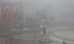 Kilis'te yoğun sis gün boyu etkili oldu