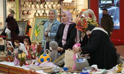 Adıyaman’da Kadın Emeği Sanat Sokağı’nda Sergileniyor