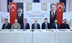 Mardin Valisi Tuncay Akkoyun muhtarlarla bir araya geldi