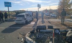 Mazıdağı'ndaki kazada 1 kişi yaralandı