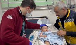 Şanlıurfa'da havale geçiren bebek hastaneye ulaştırıldı