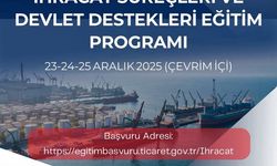 Ticaret Bakanlığı’ndan İhracatçılara Online Eğitim