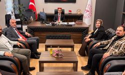 Türk Sağlık-Sen'den İl Sağlık Müdürü Prof. Dr. Şirik'e Ziyaret