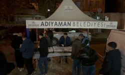 Adıyaman Belediyesi'nden vatandaşlara kandil ikramı