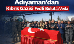Adıyaman'da Kıbrıs Gazisi Son Yolculuğuna Uğurlandı